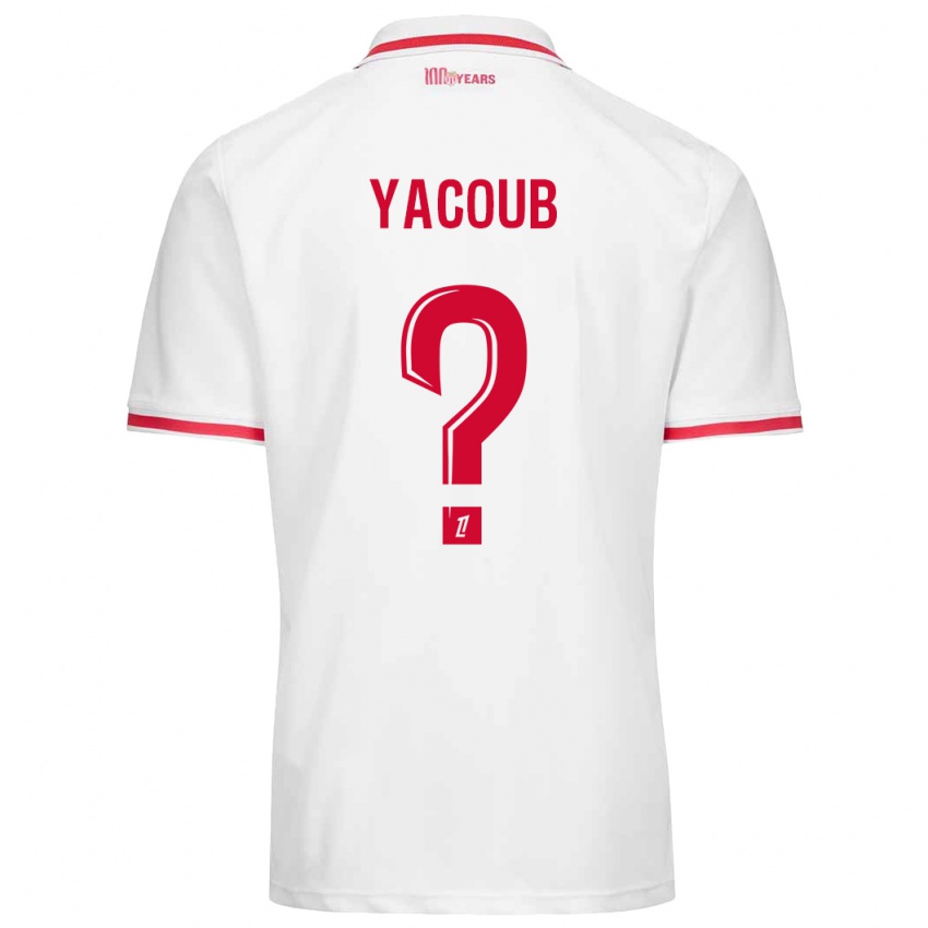 Kinder Béchir Yacoub #0 Weiß Rot Heimtrikot Trikot 2024/25 T-Shirt Österreich