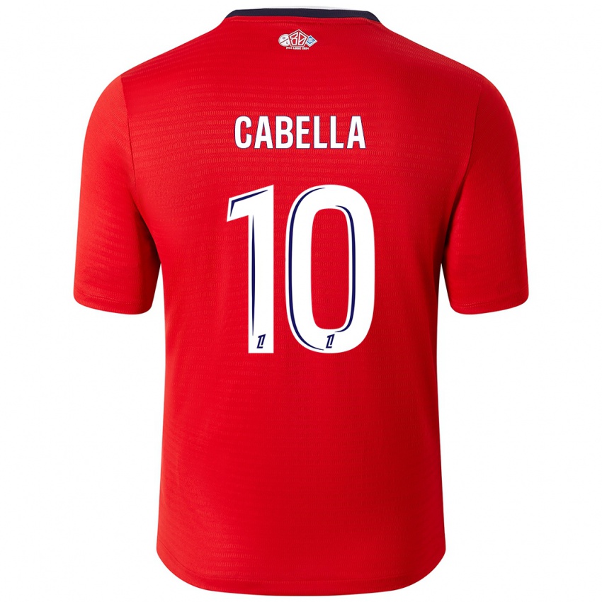 Kinder Rémy Cabella #10 Rot Weiß Heimtrikot Trikot 2024/25 T-Shirt Österreich