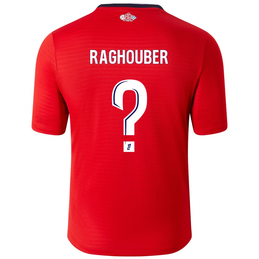 Kinder Ugo Raghouber #0 Rot Weiß Heimtrikot Trikot 2024/25 T-Shirt Österreich