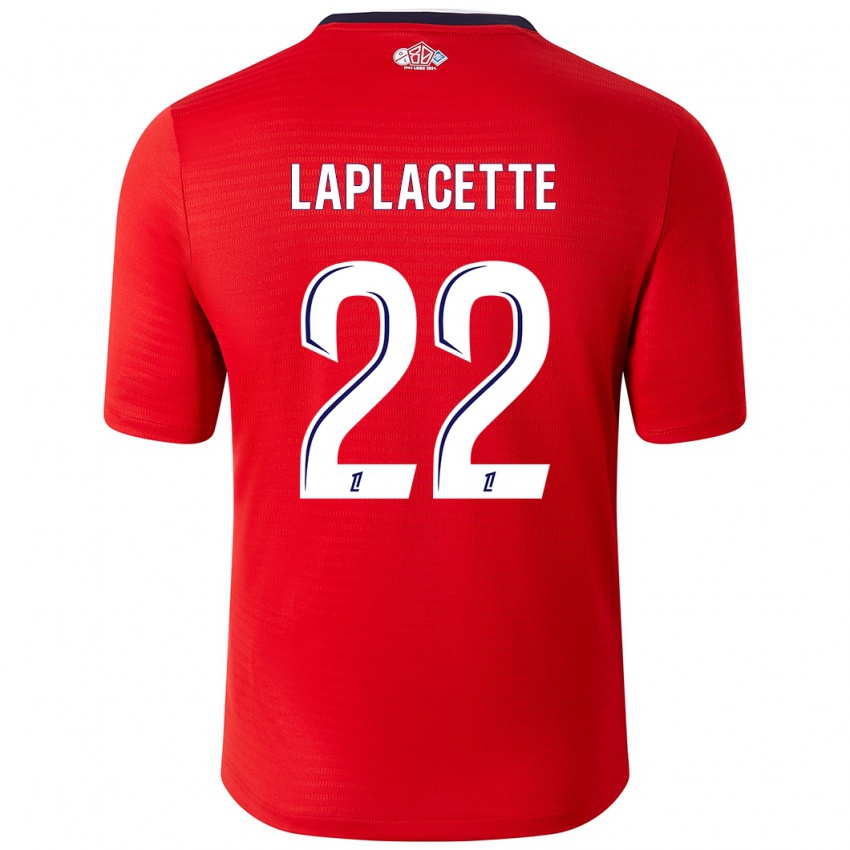 Kinder Tess Laplacette #22 Rot Weiß Heimtrikot Trikot 2024/25 T-Shirt Österreich