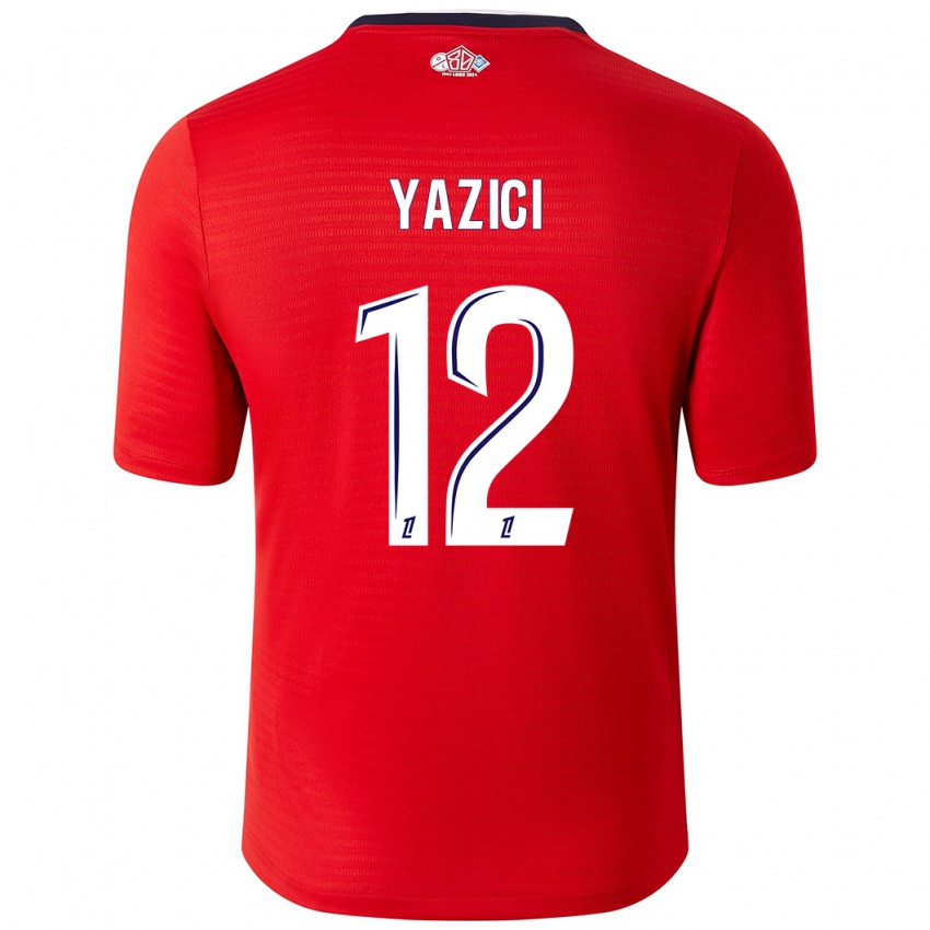 Kinder Yusuf Yazici #12 Rot Weiß Heimtrikot Trikot 2024/25 T-Shirt Österreich