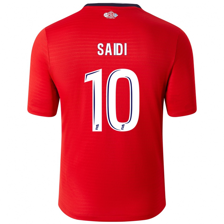 Kinder Rachel Saidi #10 Rot Weiß Heimtrikot Trikot 2024/25 T-Shirt Österreich