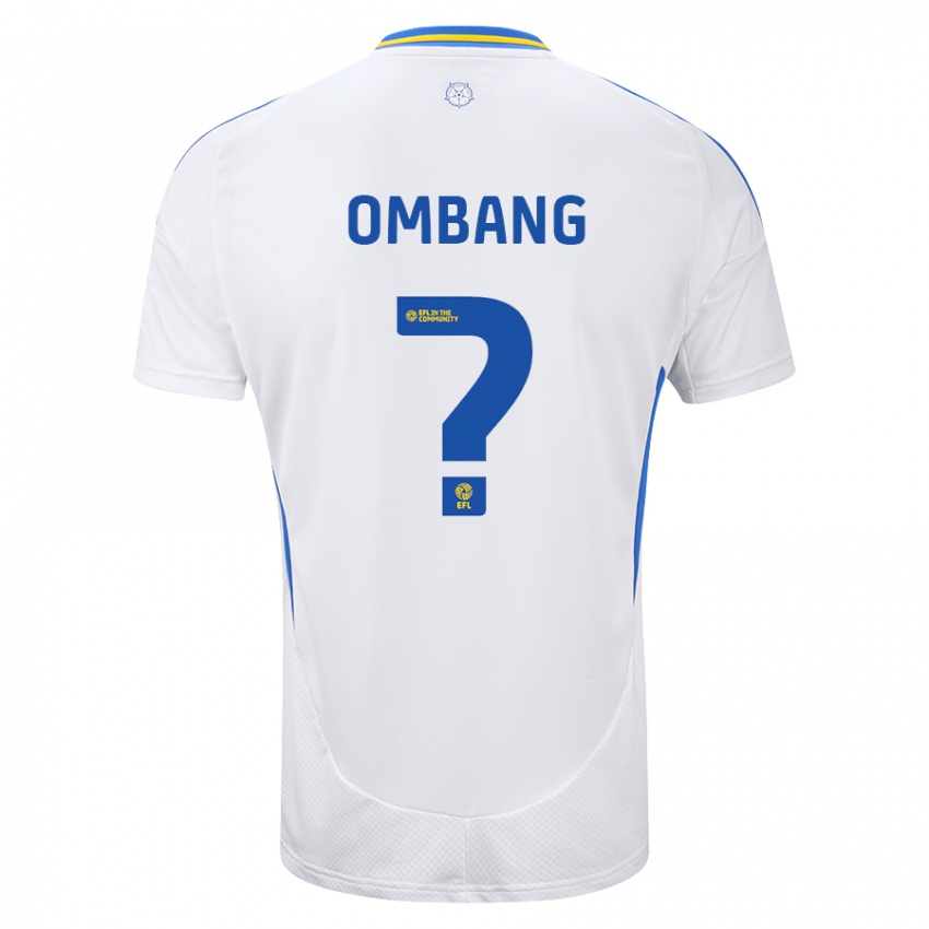 Kinder Darryl Ombang #0 Weiß Blau Heimtrikot Trikot 2024/25 T-Shirt Österreich