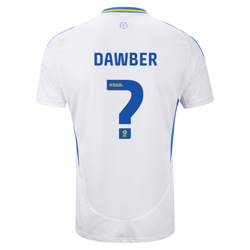 Kinder Oscar Dawber #0 Weiß Blau Heimtrikot Trikot 2024/25 T-Shirt Österreich