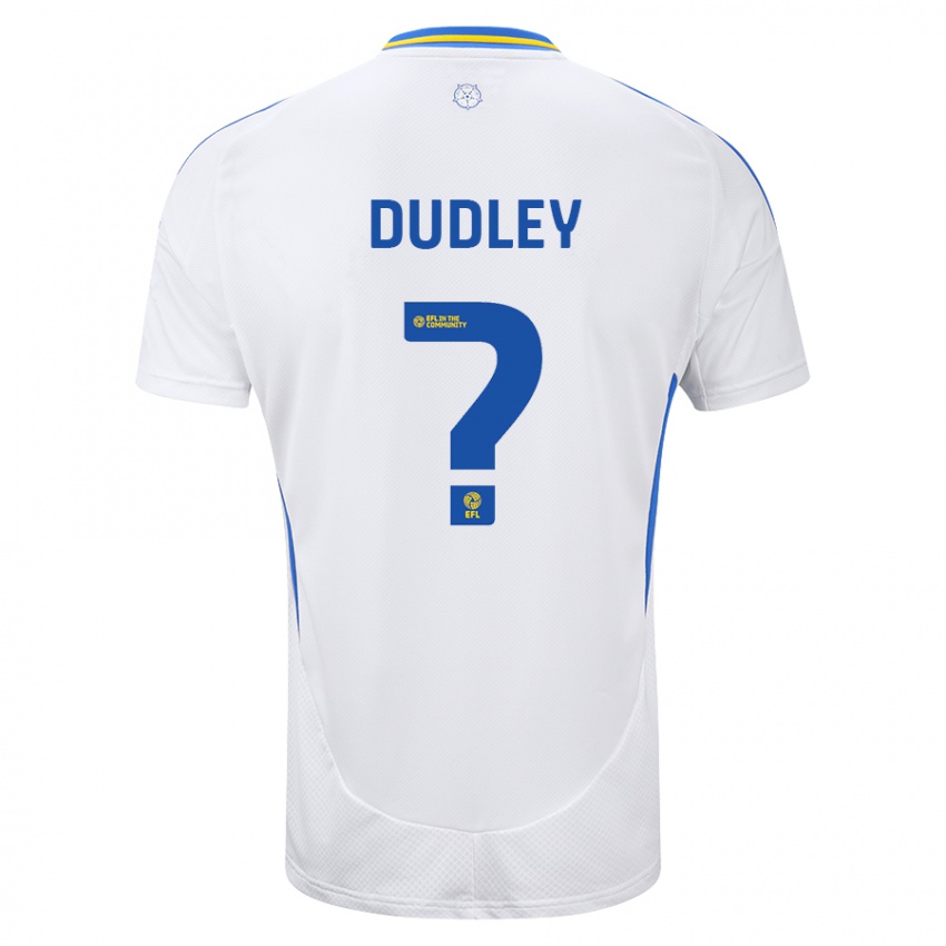 Kinder Louie Dudley #0 Weiß Blau Heimtrikot Trikot 2024/25 T-Shirt Österreich