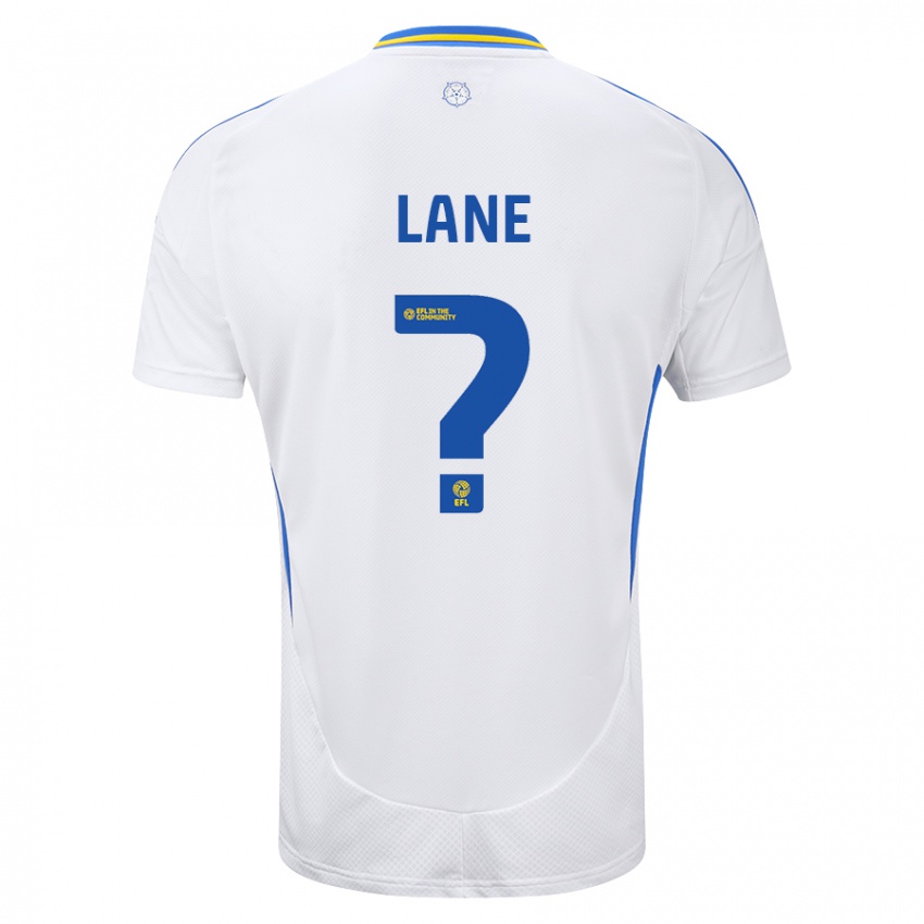 Kinder Freddie Lane #0 Weiß Blau Heimtrikot Trikot 2024/25 T-Shirt Österreich