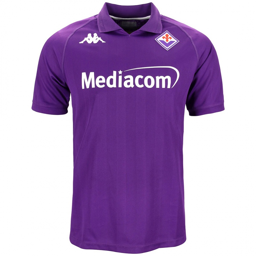 Kinder Niccolò Falconi #21 Violett Heimtrikot Trikot 2024/25 T-Shirt Österreich