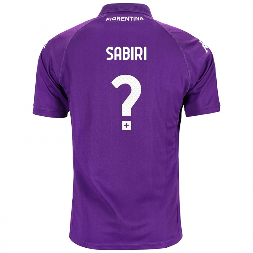 Kinder Abdelhamid Sabiri #0 Violett Heimtrikot Trikot 2024/25 T-Shirt Österreich