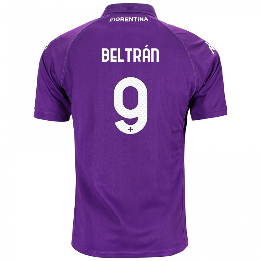 Kinder Lucas Beltrán #9 Violett Heimtrikot Trikot 2024/25 T-Shirt Österreich