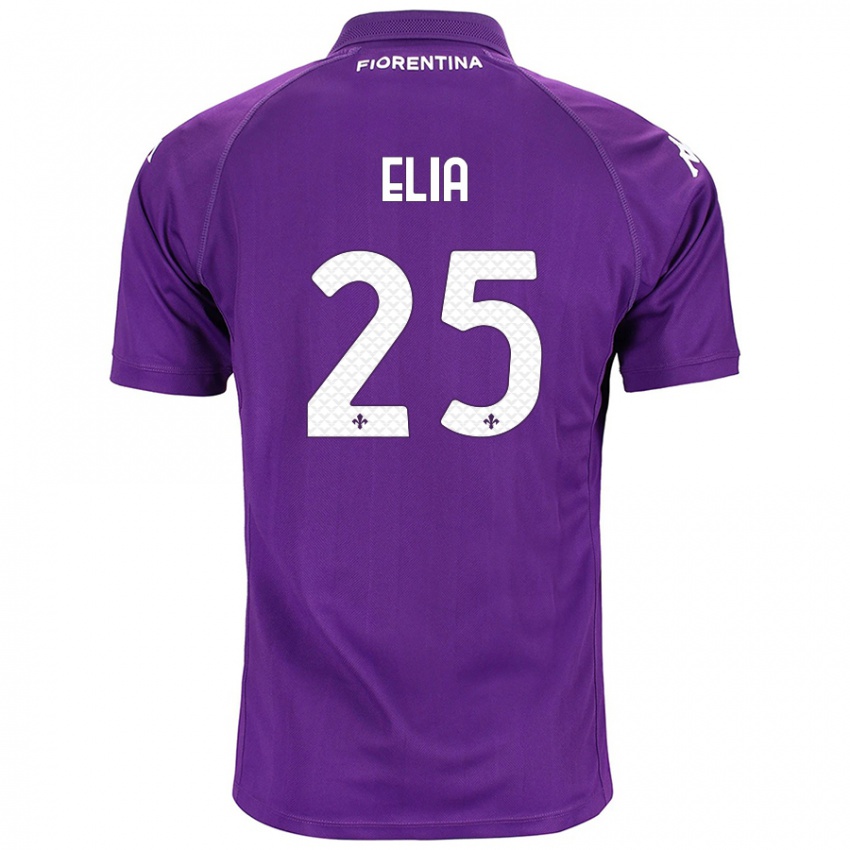 Kinder Mirko Elia #25 Violett Heimtrikot Trikot 2024/25 T-Shirt Österreich