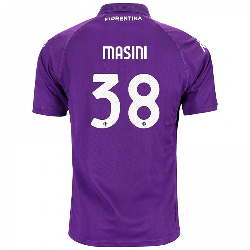 Kinder Linda Masini #38 Violett Heimtrikot Trikot 2024/25 T-Shirt Österreich