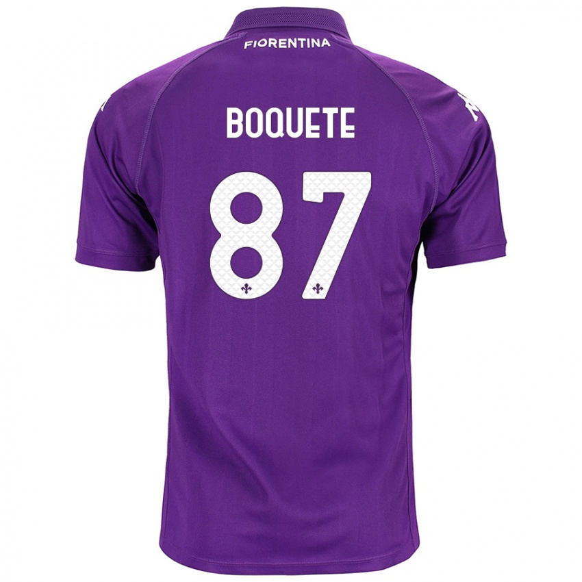 Kinder Veronica Boquete #87 Violett Heimtrikot Trikot 2024/25 T-Shirt Österreich