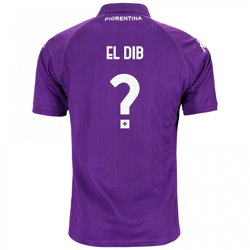 Kinder Karim El Dib #0 Violett Heimtrikot Trikot 2024/25 T-Shirt Österreich