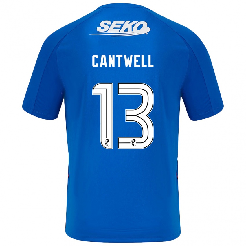 Kinder Todd Cantwell #13 Dunkelblau Heimtrikot Trikot 2024/25 T-Shirt Österreich