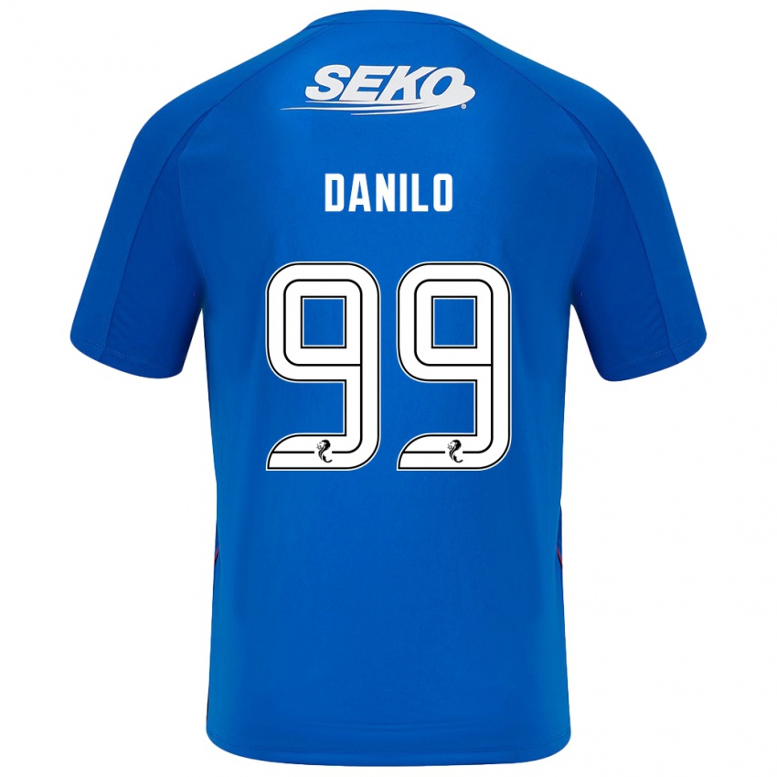 Kinder Danilo #99 Dunkelblau Heimtrikot Trikot 2024/25 T-Shirt Österreich