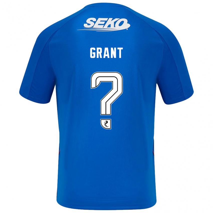 Kinder Leyton Grant #0 Dunkelblau Heimtrikot Trikot 2024/25 T-Shirt Österreich