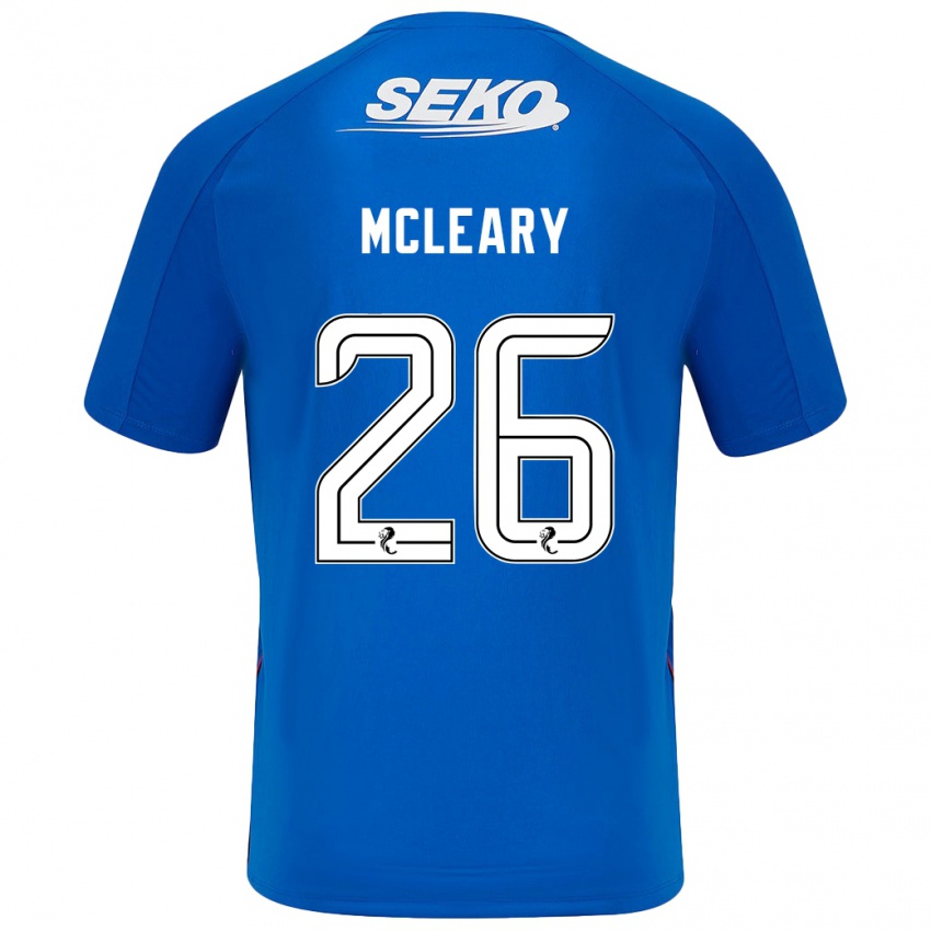 Kinder Jodi Mcleary #26 Dunkelblau Heimtrikot Trikot 2024/25 T-Shirt Österreich