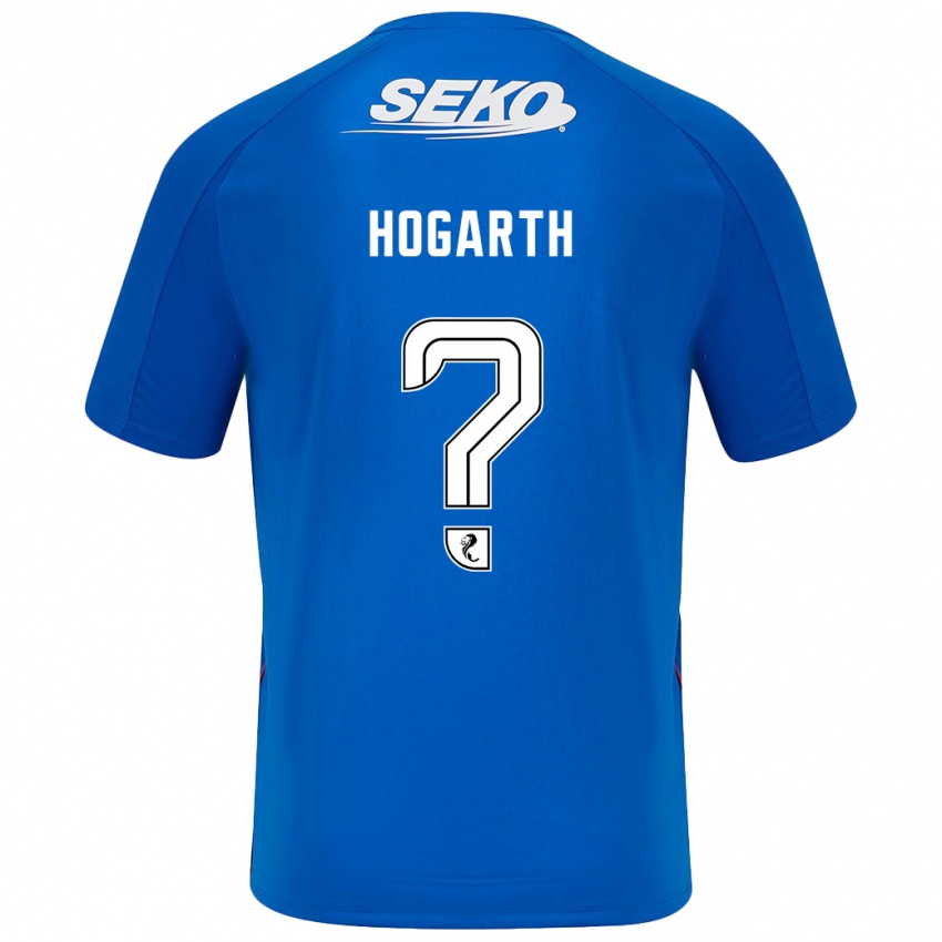 Kinder Jay Hogarth #0 Dunkelblau Heimtrikot Trikot 2024/25 T-Shirt Österreich