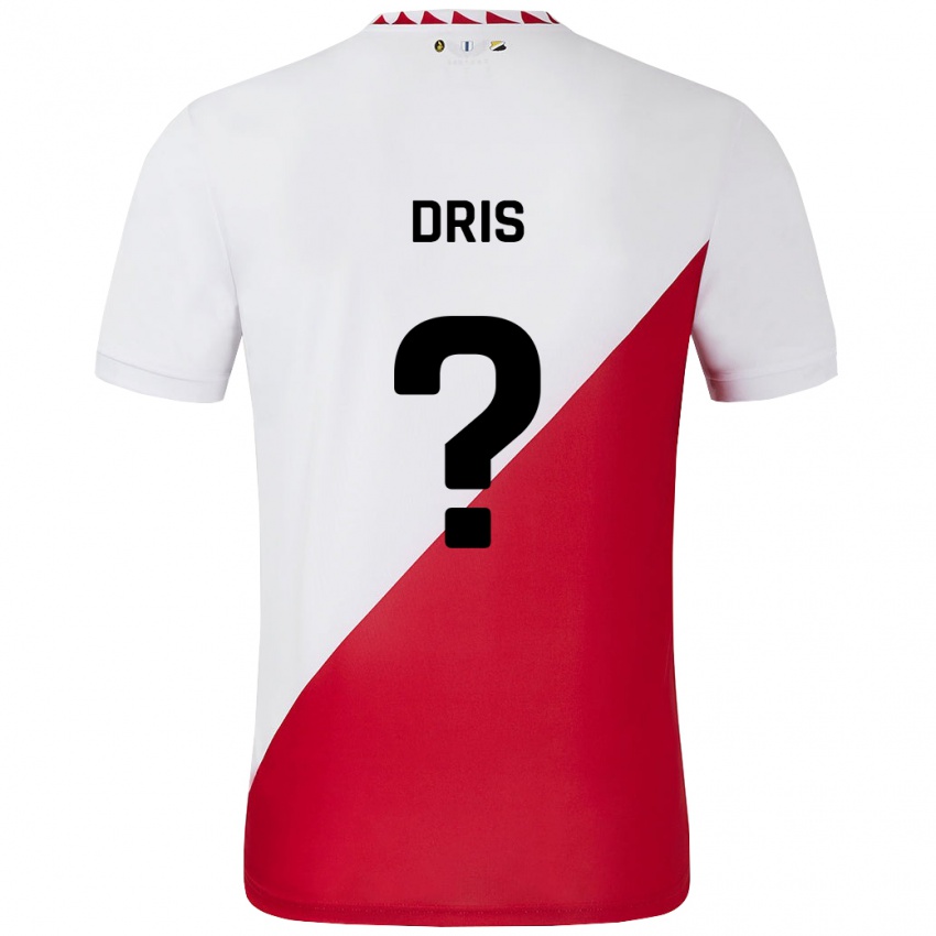 Kinder Sofiane Dris #0 Weiß Rot Heimtrikot Trikot 2024/25 T-Shirt Österreich