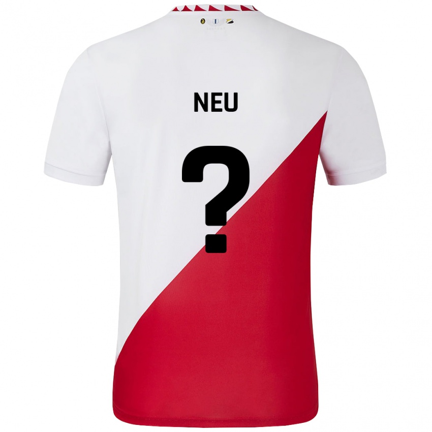 Kinder Luca Neu #0 Weiß Rot Heimtrikot Trikot 2024/25 T-Shirt Österreich