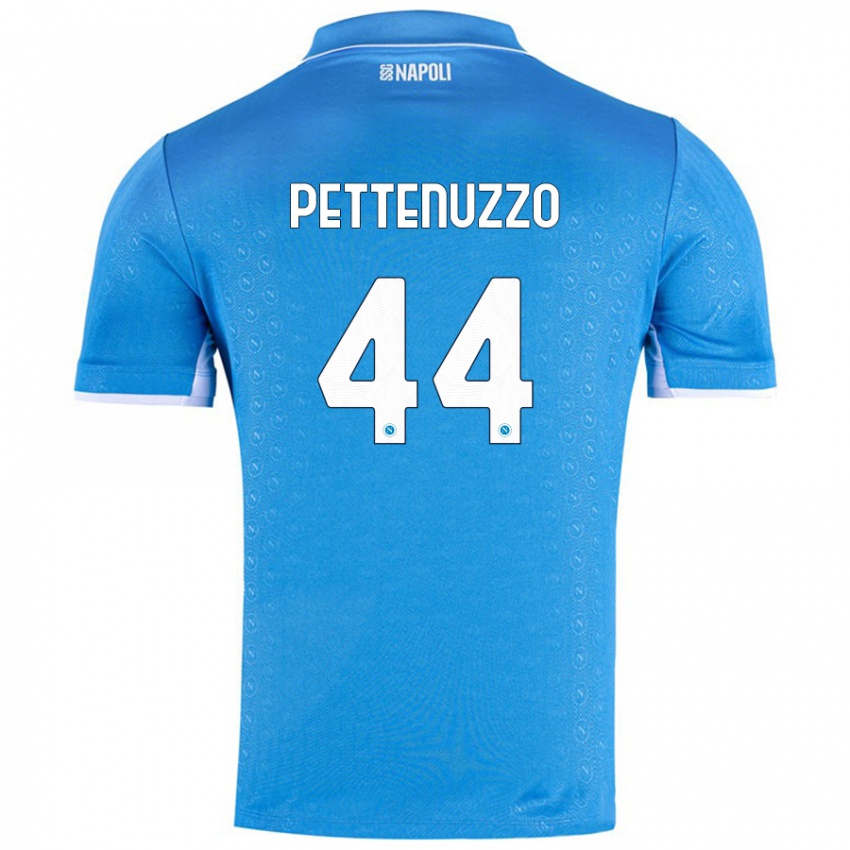 Kinder Tecla Pettenuzzo #44 Himmelblau Heimtrikot Trikot 2024/25 T-Shirt Österreich