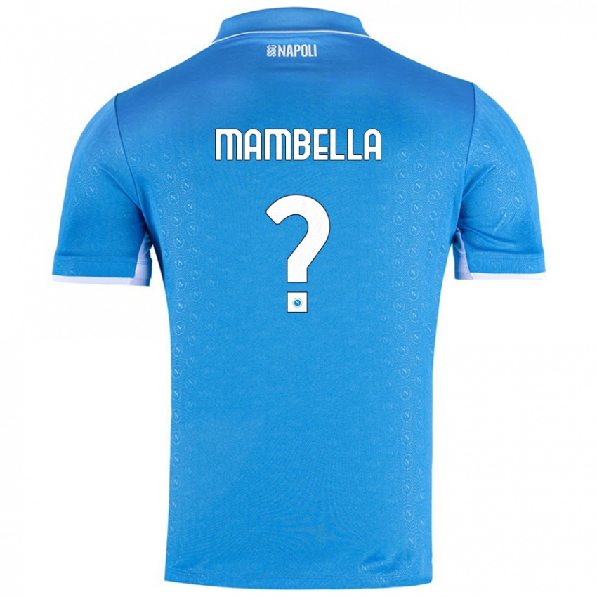 Kinder Andrea Mambella #0 Himmelblau Heimtrikot Trikot 2024/25 T-Shirt Österreich