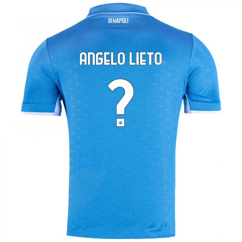 Kinder Angelo Lieto #0 Himmelblau Heimtrikot Trikot 2024/25 T-Shirt Österreich