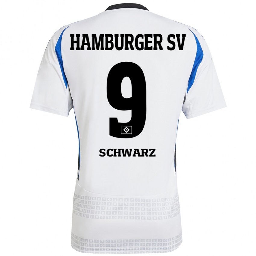 Kinder Rafael Schwarz #9 Weiß Blau Heimtrikot Trikot 2024/25 T-Shirt Österreich