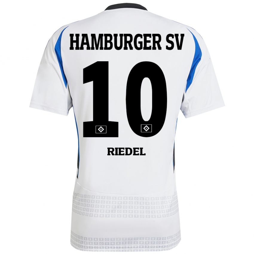 Kinder Arnaud Riedel #10 Weiß Blau Heimtrikot Trikot 2024/25 T-Shirt Österreich