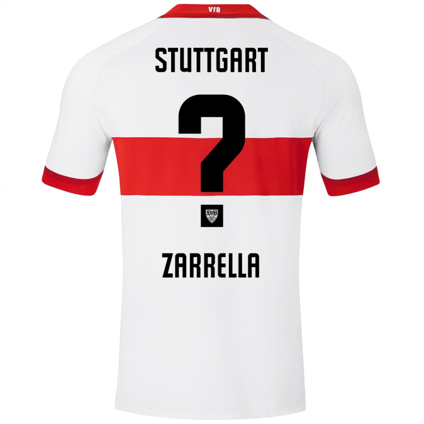 Kinder Gabriel Zarrella #0 Weiß Rot Heimtrikot Trikot 2024/25 T-Shirt Österreich