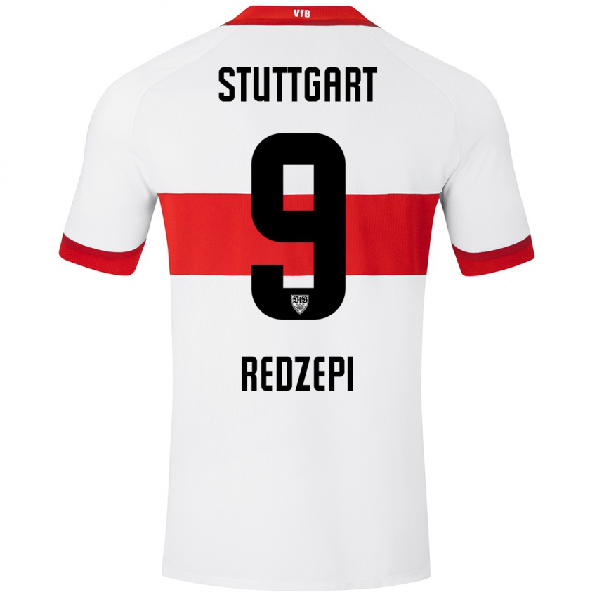 Kinder Dafina Redzepi #9 Weiß Rot Heimtrikot Trikot 2024/25 T-Shirt Österreich