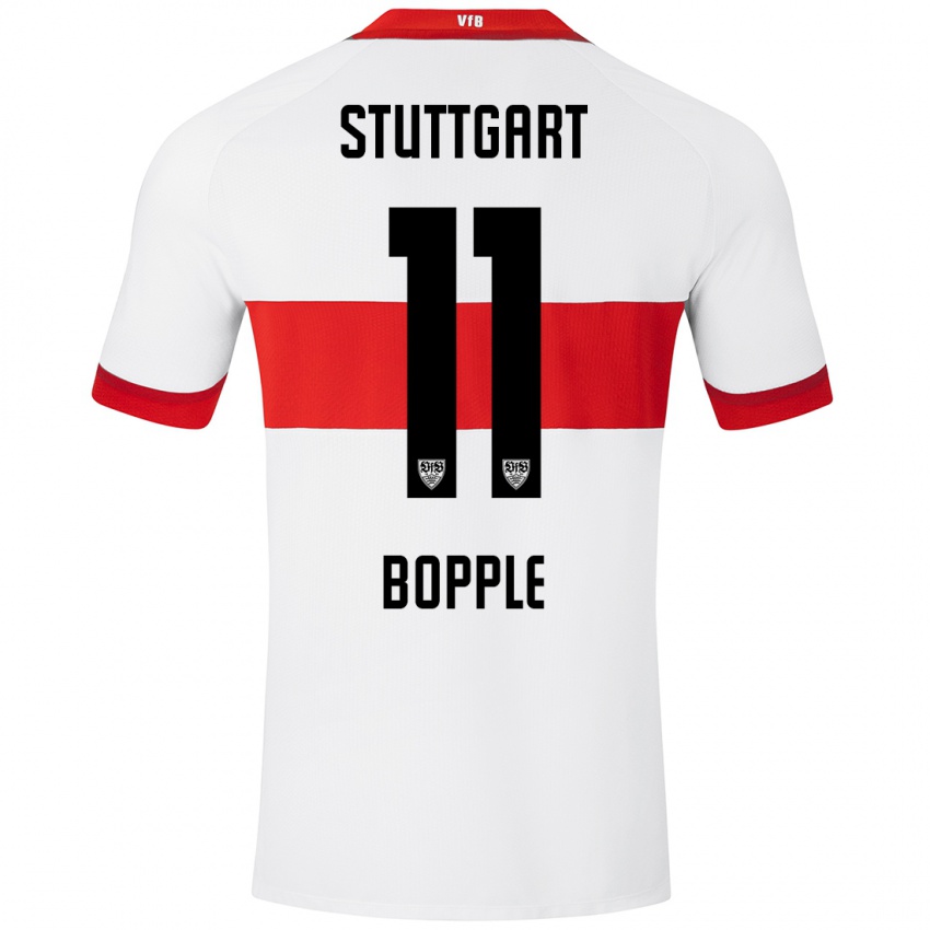 Kinder Teresa Böpple #11 Weiß Rot Heimtrikot Trikot 2024/25 T-Shirt Österreich