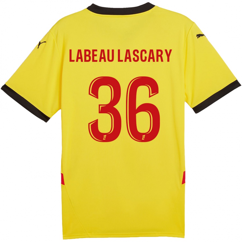 Kinder Rémy Labeau Lascary #36 Gelb Rot Heimtrikot Trikot 2024/25 T-Shirt Österreich