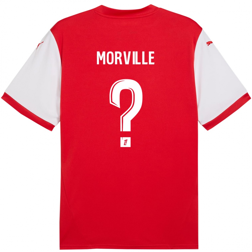 Kinder Matisse Morville #0 Rot Weiß Heimtrikot Trikot 2024/25 T-Shirt Österreich