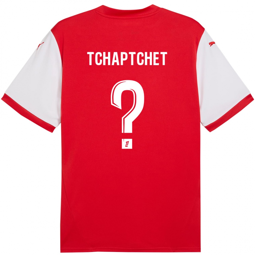 Kinder Arthur Tchaptchet #0 Rot Weiß Heimtrikot Trikot 2024/25 T-Shirt Österreich