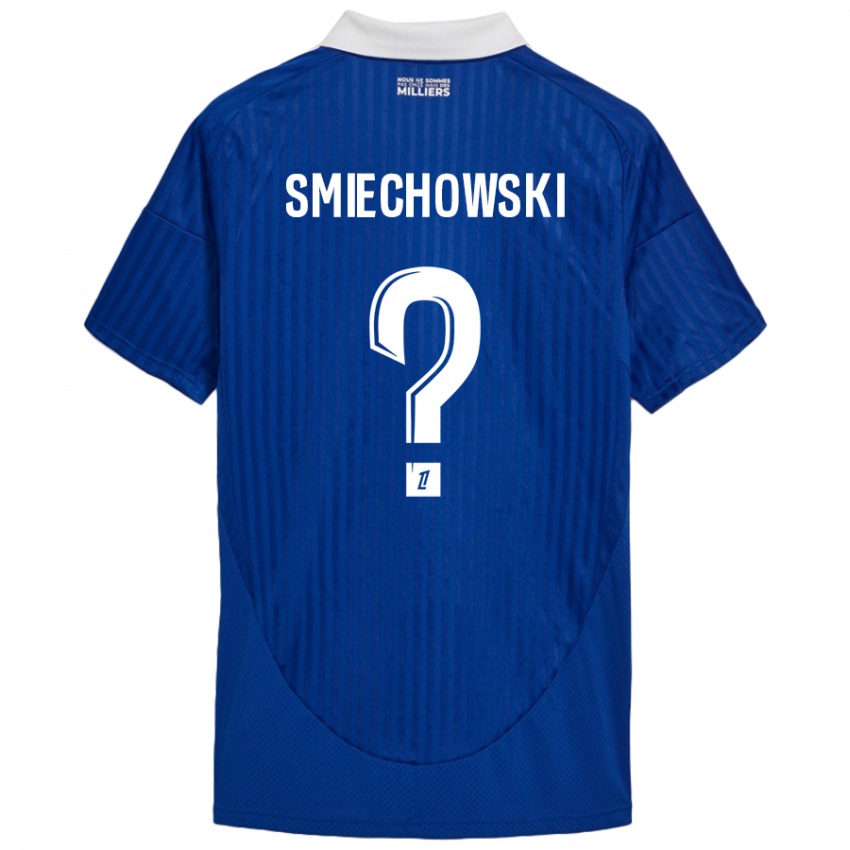 Kinder Artur Smiechowski #0 Blau Weiß Heimtrikot Trikot 2024/25 T-Shirt Österreich