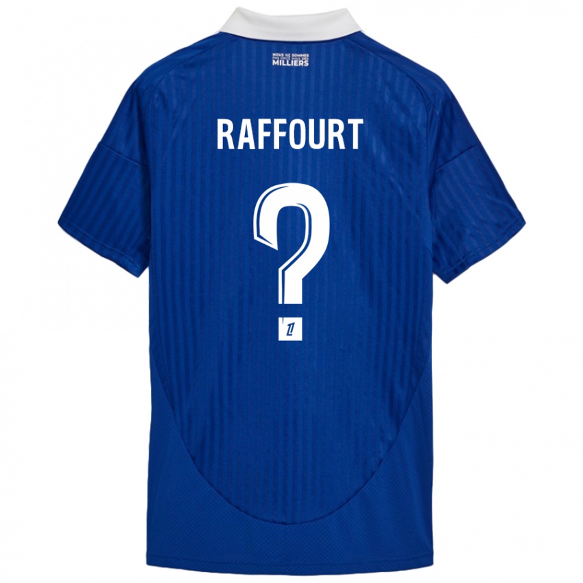 Kinder Timéo Raffourt #0 Blau Weiß Heimtrikot Trikot 2024/25 T-Shirt Österreich