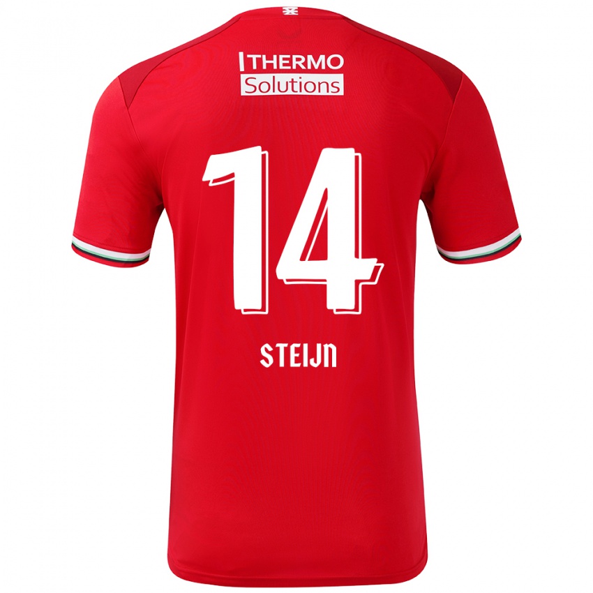 Kinder Sem Steijn #14 Rot Weiß Heimtrikot Trikot 2024/25 T-Shirt Österreich