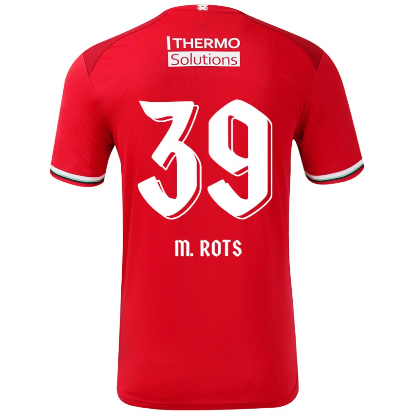 Kinder Mats Rots #39 Rot Weiß Heimtrikot Trikot 2024/25 T-Shirt Österreich