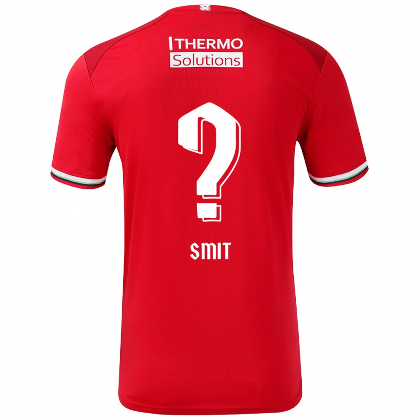 Kinder Mauro Smit #0 Rot Weiß Heimtrikot Trikot 2024/25 T-Shirt Österreich