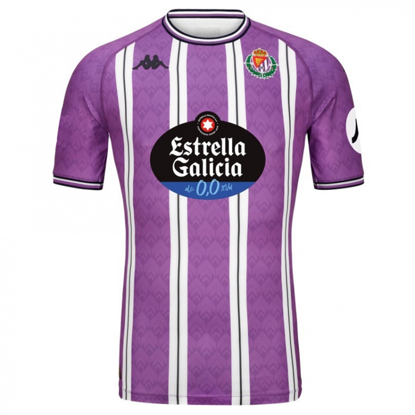 Kinder Iker Ivorra #0 Violett Weiß Heimtrikot Trikot 2024/25 T-Shirt Österreich