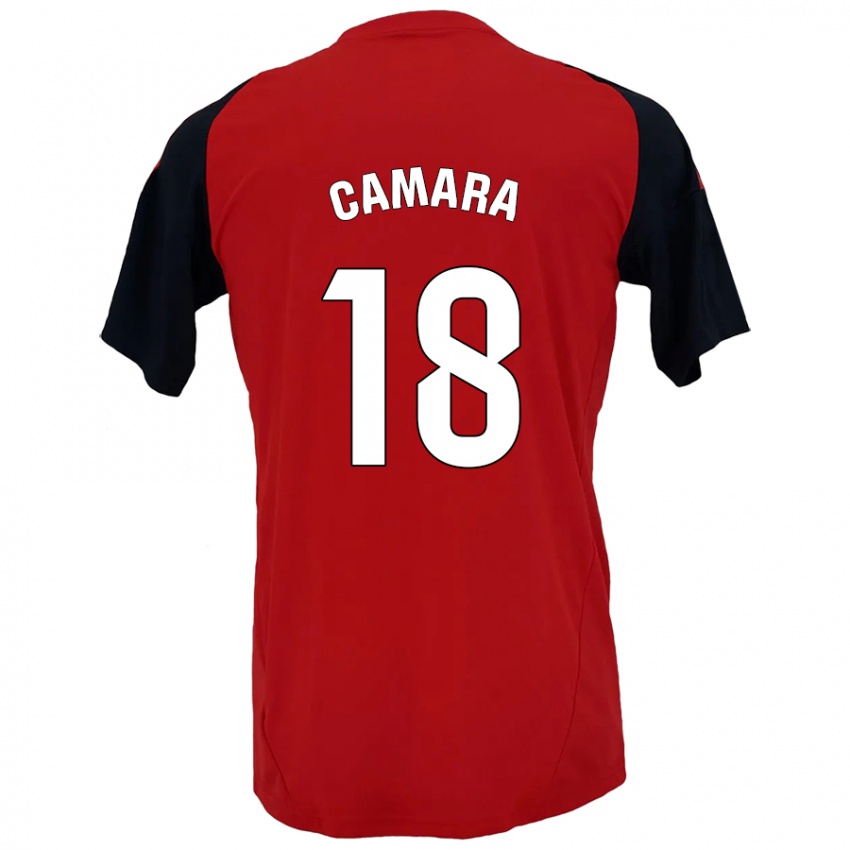 Kinder Aaron Cámara #18 Rot Schwarz Heimtrikot Trikot 2024/25 T-Shirt Österreich