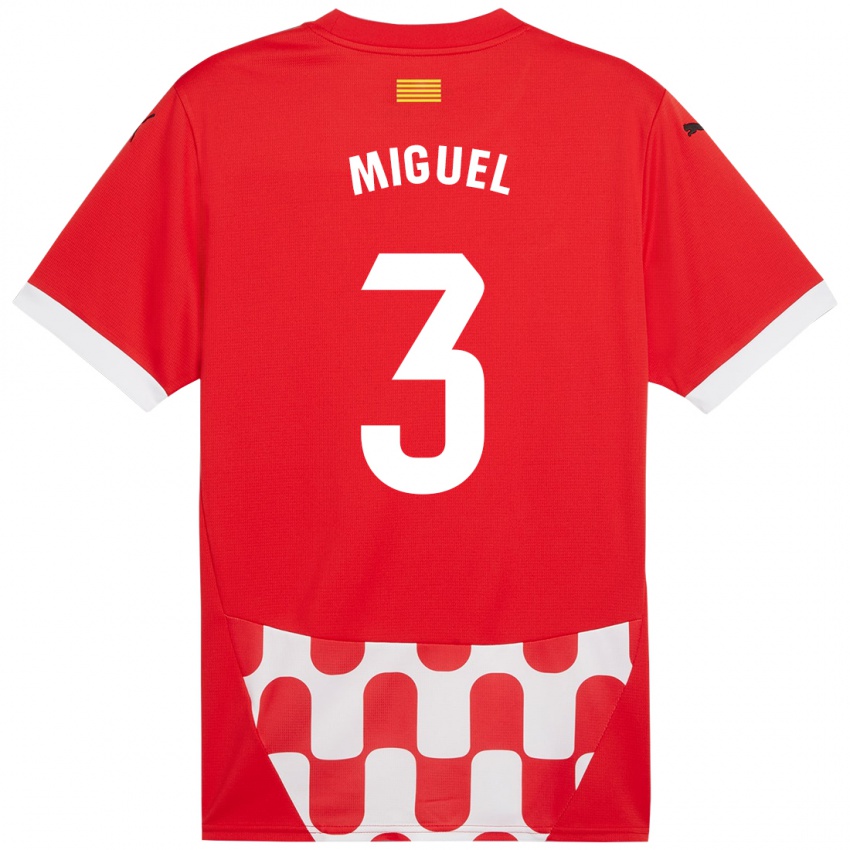 Kinder Miguel Gutierrez #3 Rot Weiß Heimtrikot Trikot 2024/25 T-Shirt Österreich