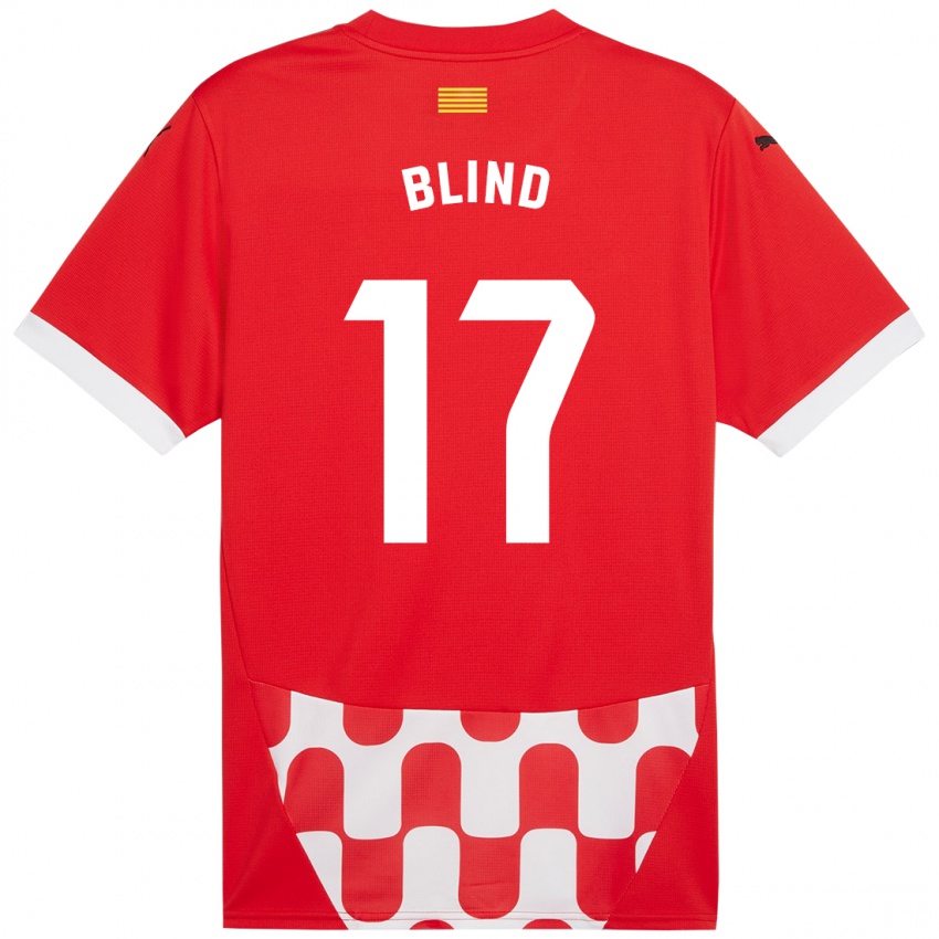 Kinder Daley Blind #17 Rot Weiß Heimtrikot Trikot 2024/25 T-Shirt Österreich