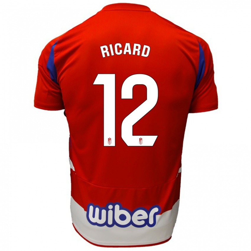 Kinder Ricard Sanchez #12 Rot Weiß Blau Heimtrikot Trikot 2024/25 T-Shirt Österreich