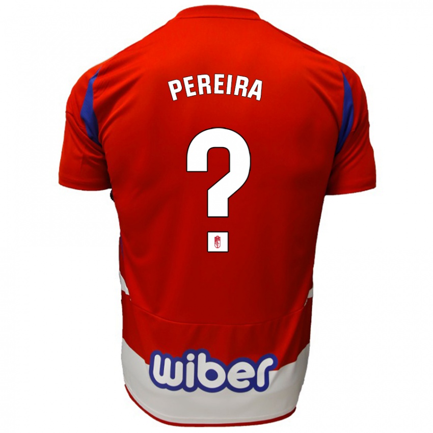 Kinder João Pereira #0 Rot Weiß Blau Heimtrikot Trikot 2024/25 T-Shirt Österreich