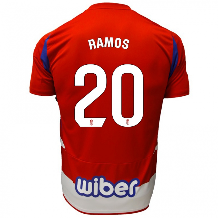 Kinder Lucía Ramos #20 Rot Weiß Blau Heimtrikot Trikot 2024/25 T-Shirt Österreich