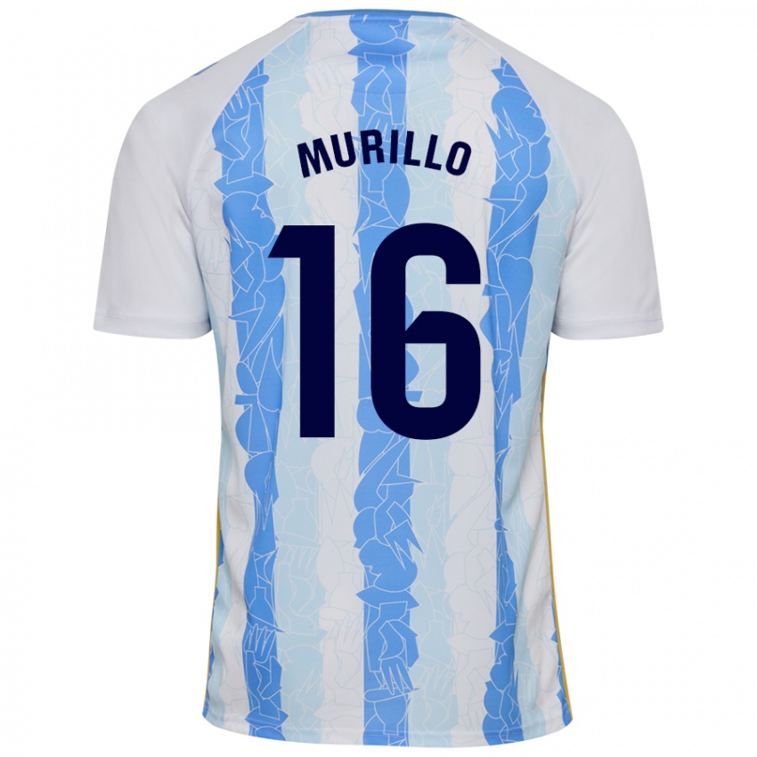 Kinder Diego Murillo #16 Weiß Blau Heimtrikot Trikot 2024/25 T-Shirt Österreich