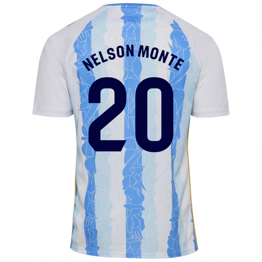 Kinder Nélson Monte #20 Weiß Blau Heimtrikot Trikot 2024/25 T-Shirt Österreich