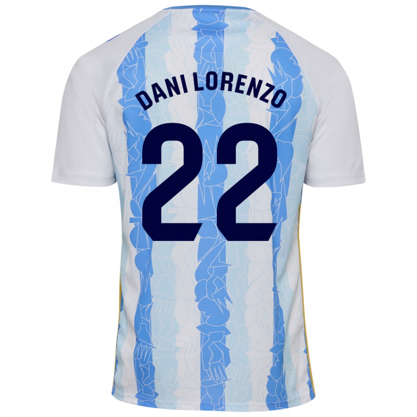 Kinder Dani Lorenzo #22 Weiß Blau Heimtrikot Trikot 2024/25 T-Shirt Österreich